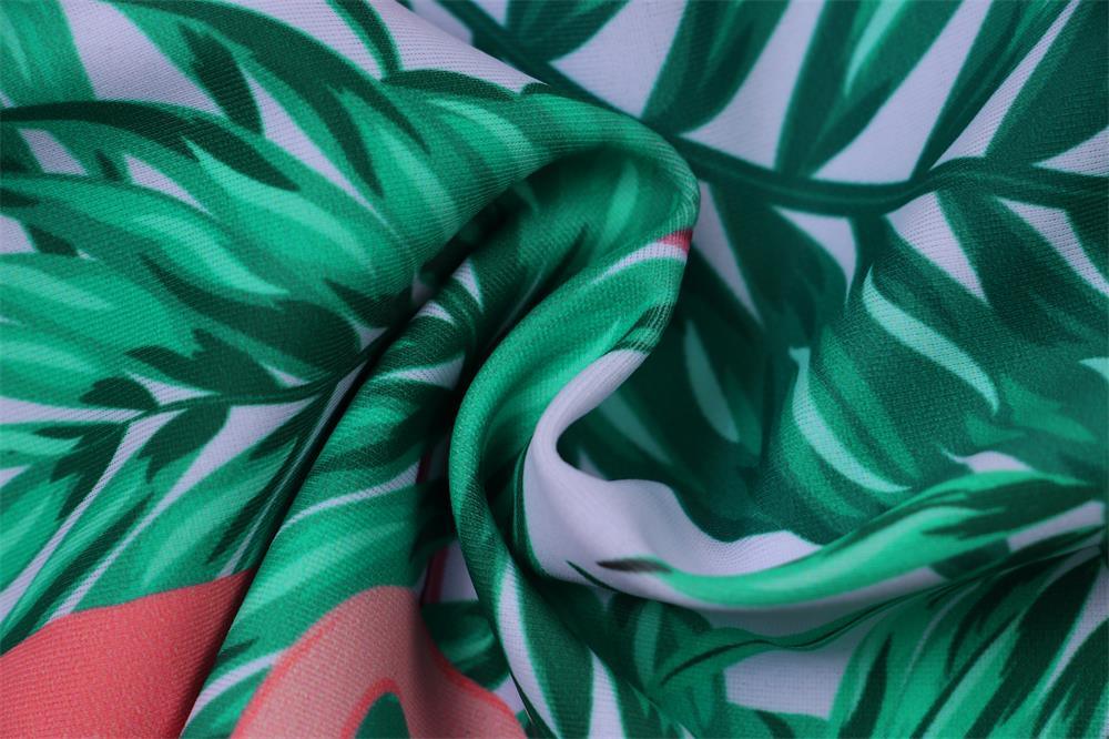 High Waist Bikini Set Women Bikini Flower Swimwear Women High Waist Bikini Halter Two Piece Bathing Suits Tummy Control Swimsuit Push Up Swimwear Vintage Halter Neck Swimsuit Female Green Bathing Suit