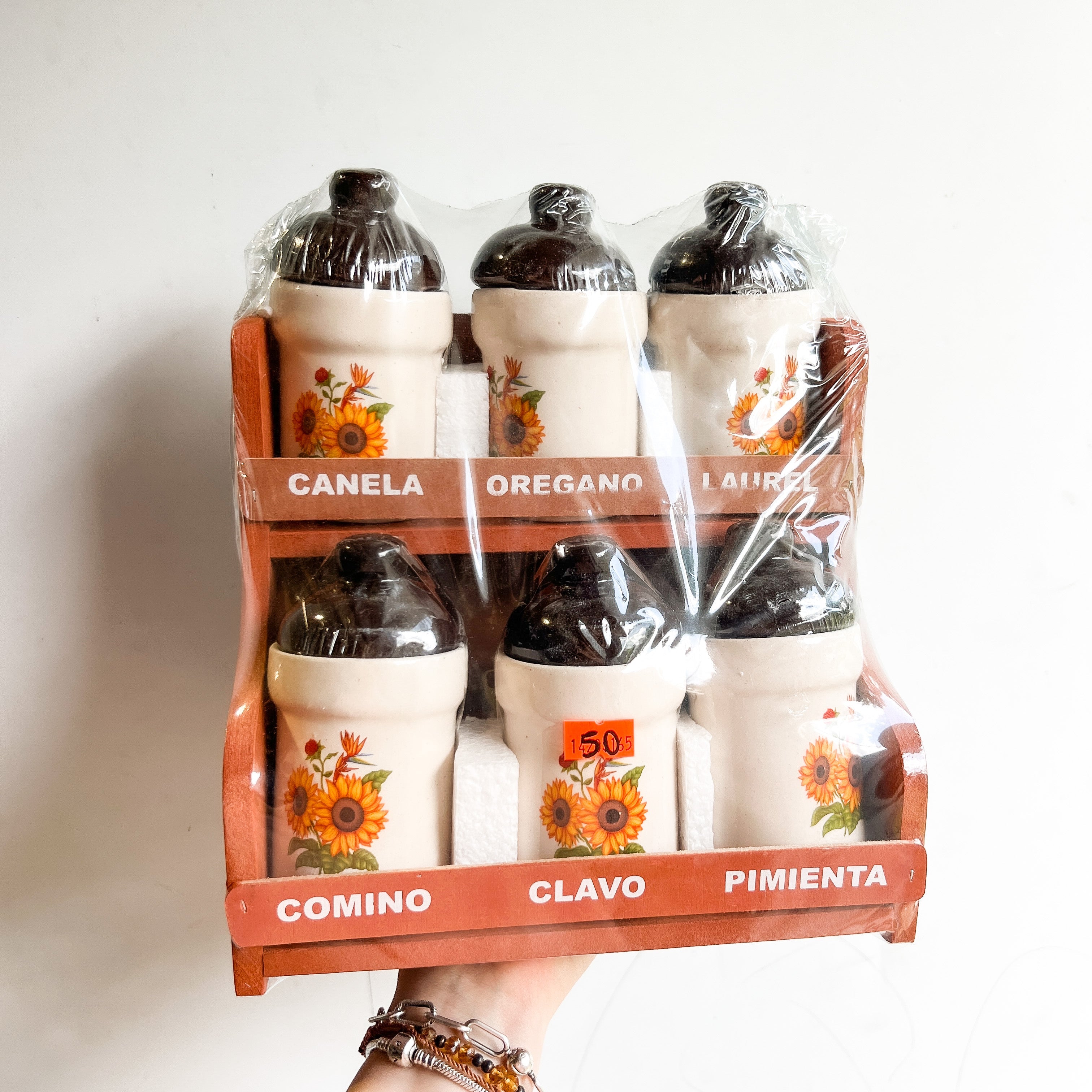 Organizador de especias colgante