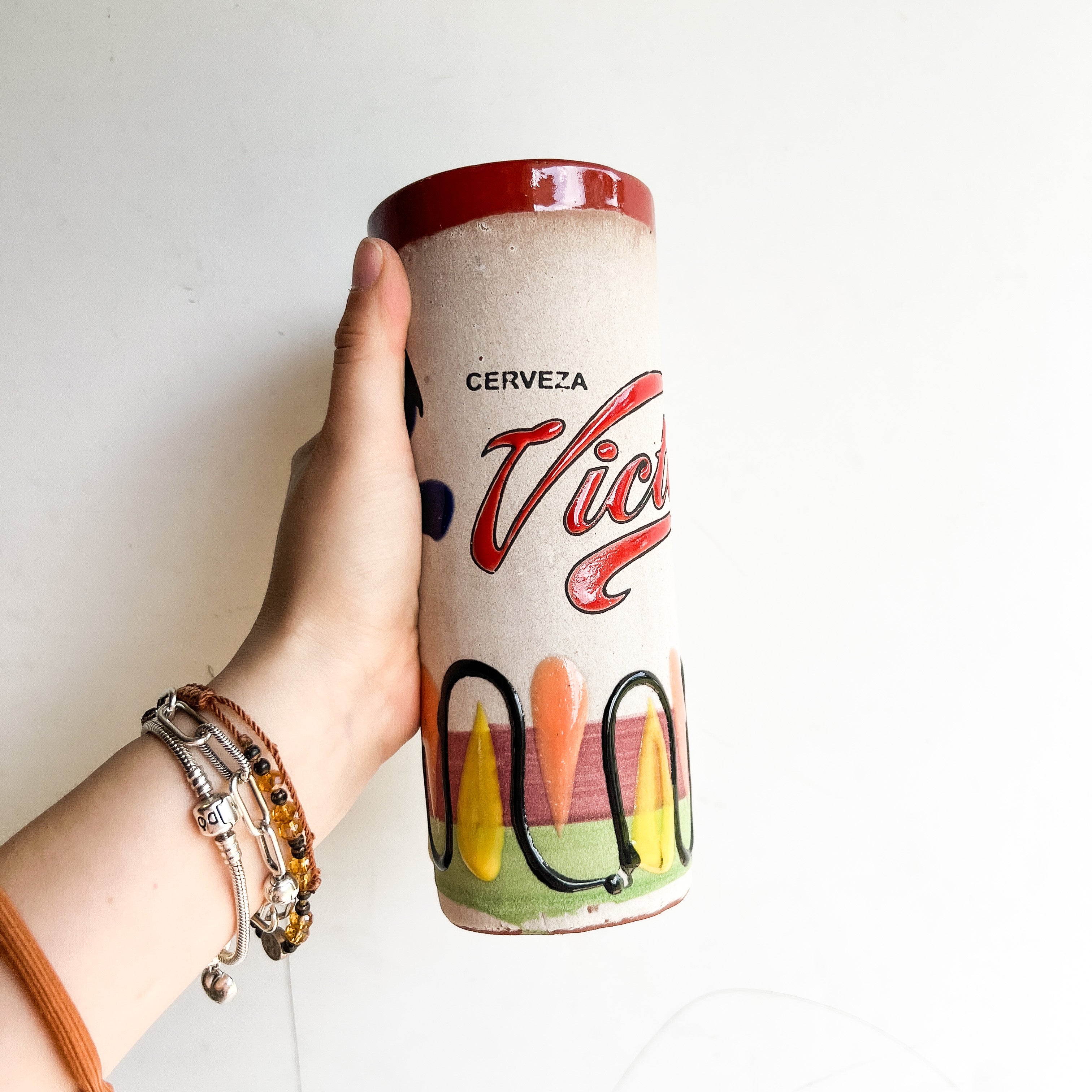 Victoria Beer Pottery Cup