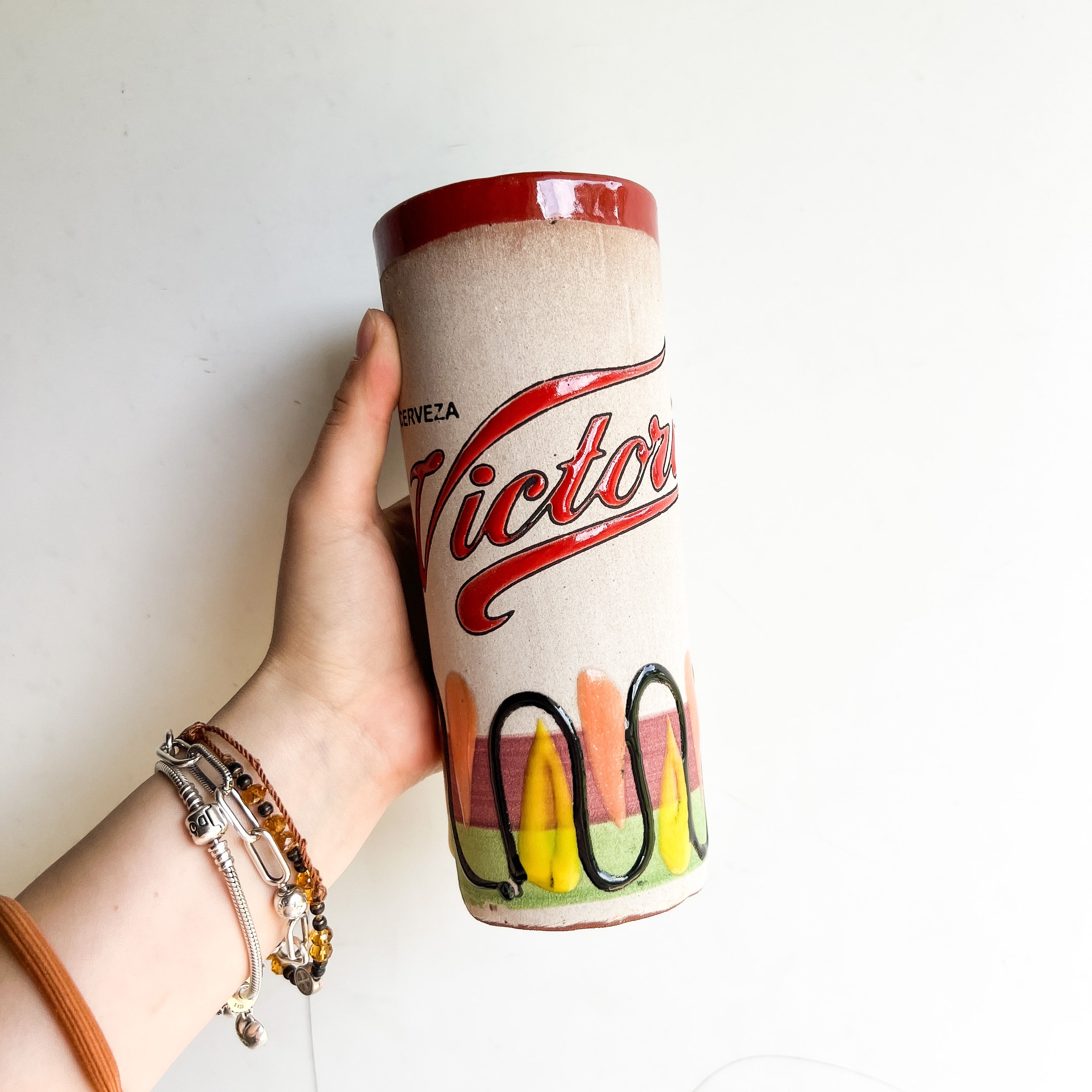 Victoria Beer Pottery Cup