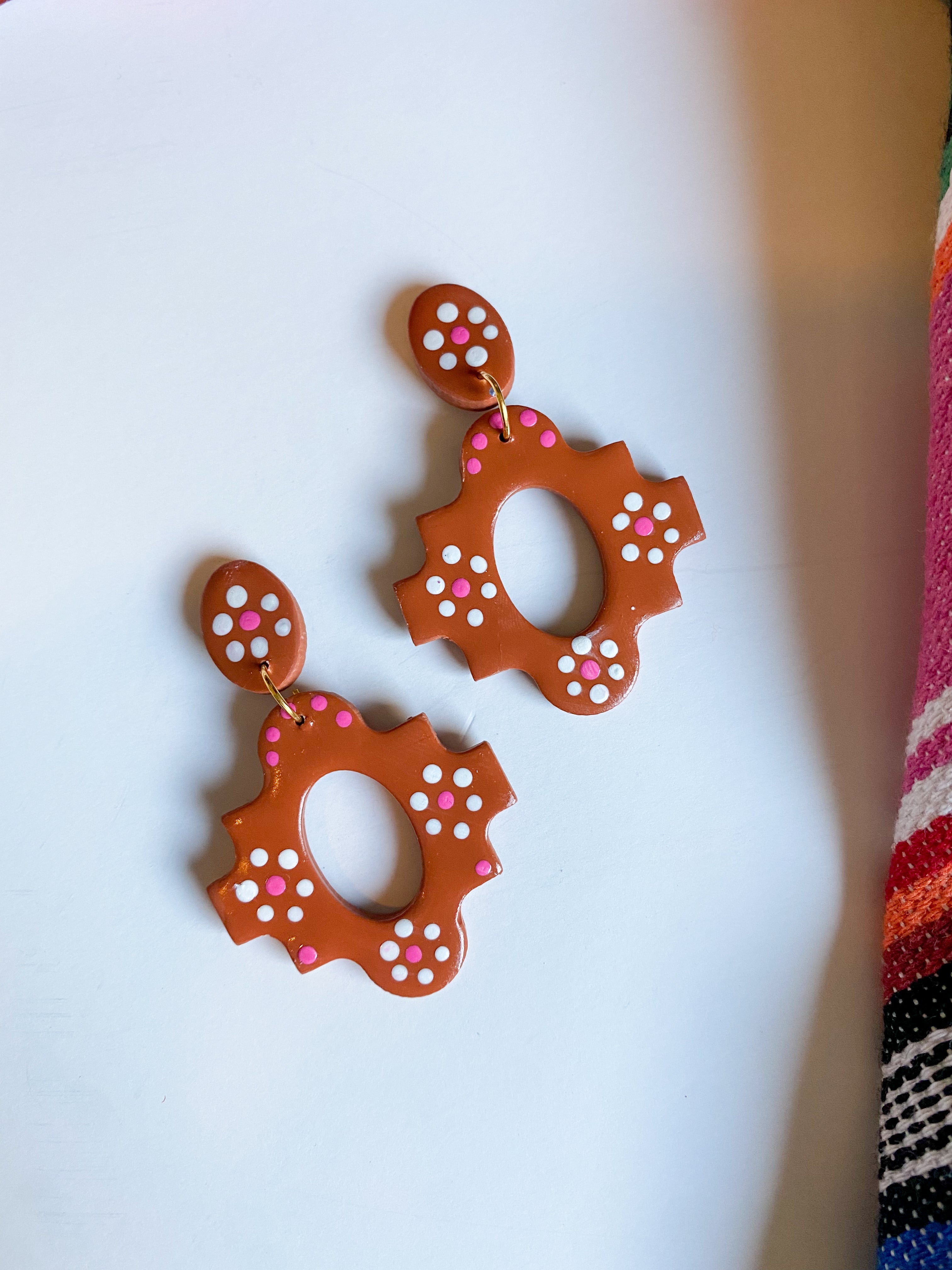Aretes de Barro