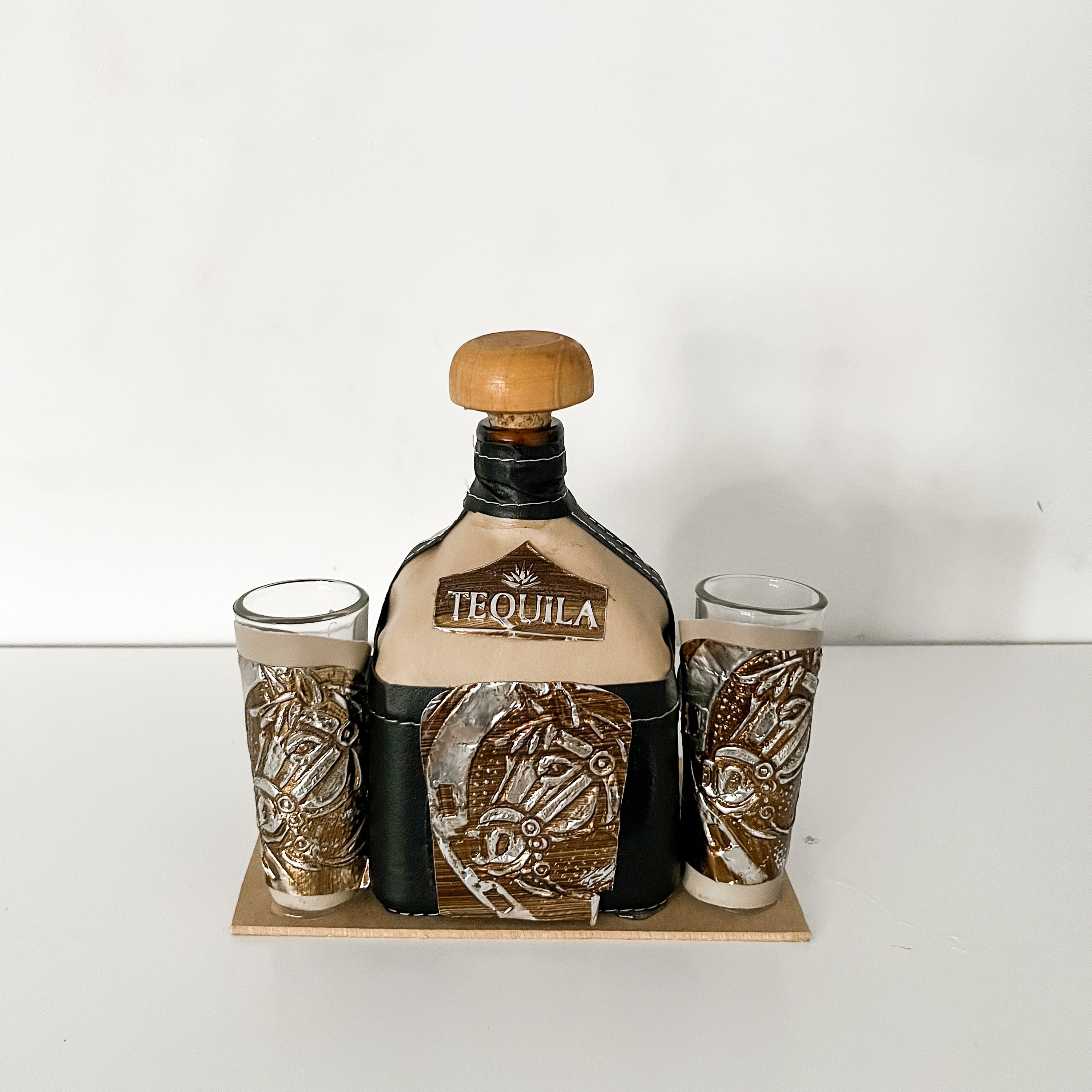 Tequilero de 2 chupitos