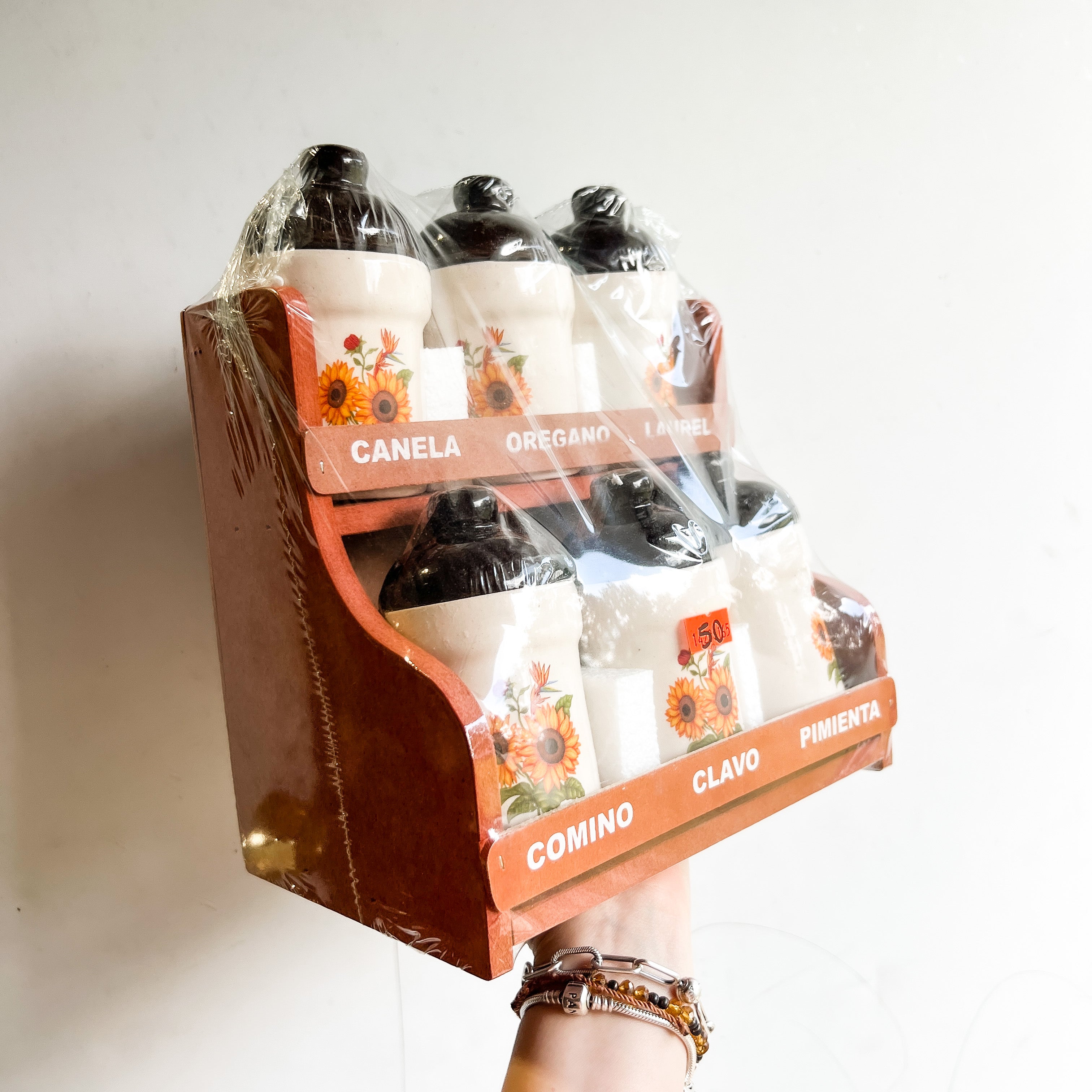 Organizador de especias colgante