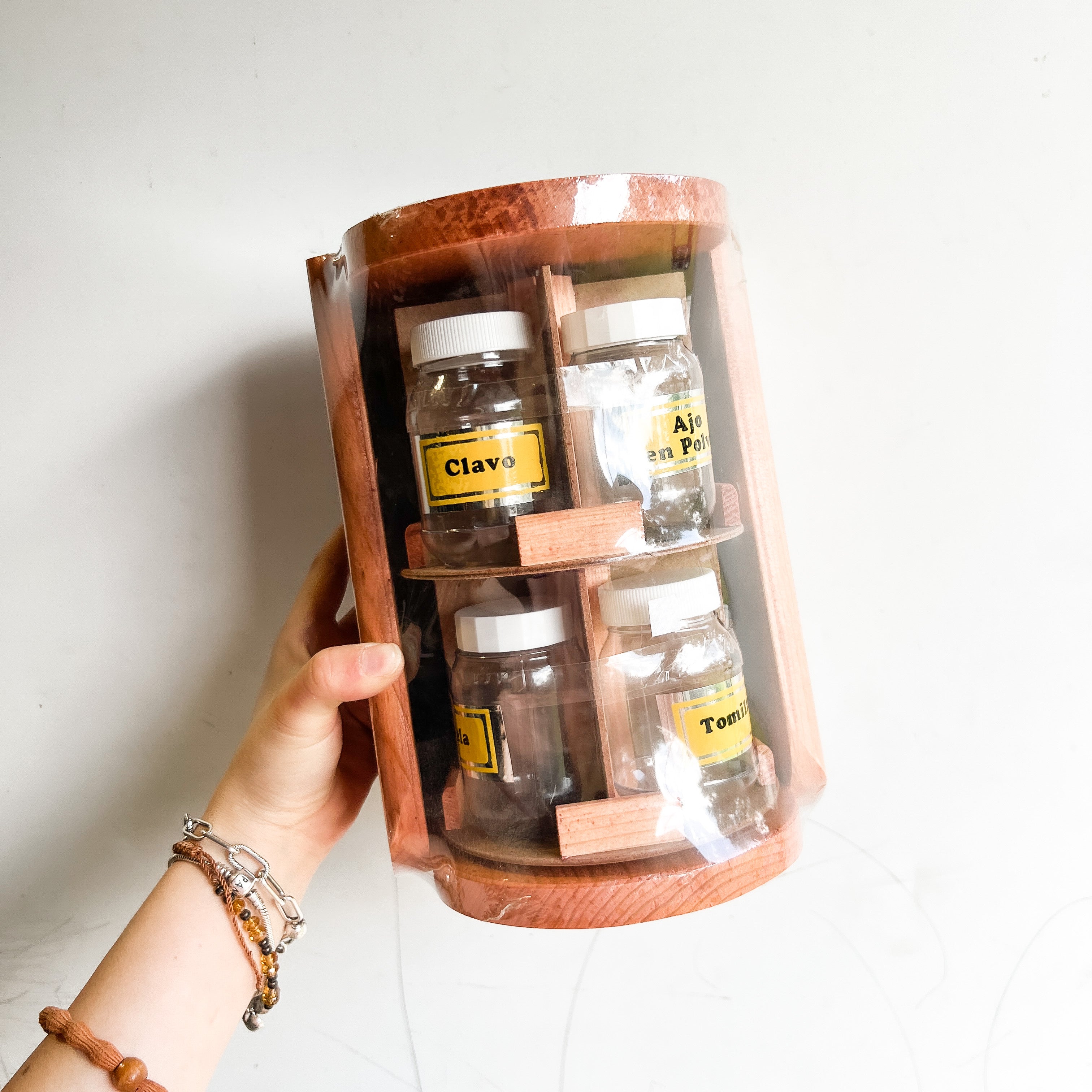 Pequeño organizador de especias