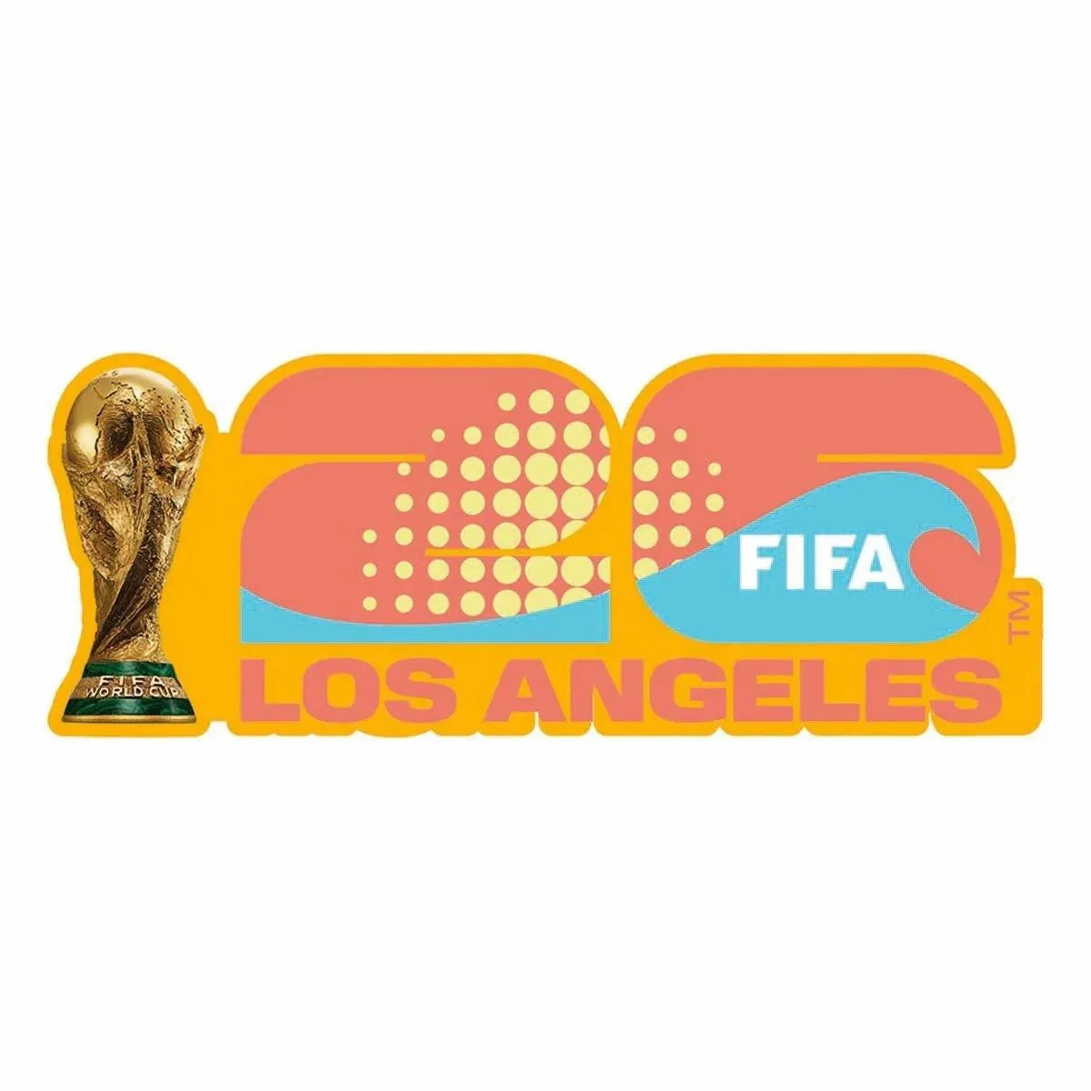 Logo Brands 2026 FIFA World Cup Los Angeles Magnet