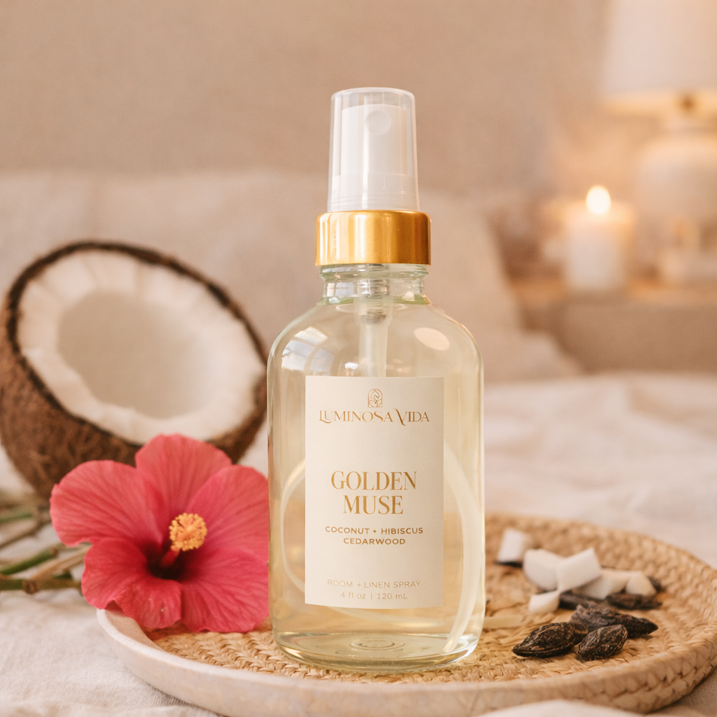 Golden Muse Room + Linen Spray
