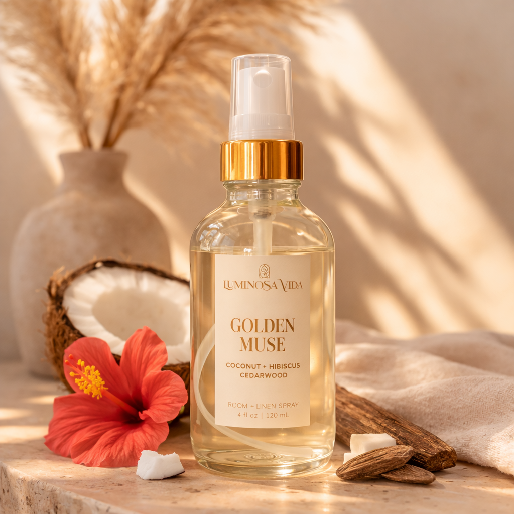 Golden Muse Room + Linen Spray