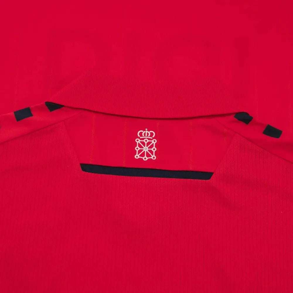 Macron 2025-26 Osasuna Men's Authentic Home Soccer Jersey