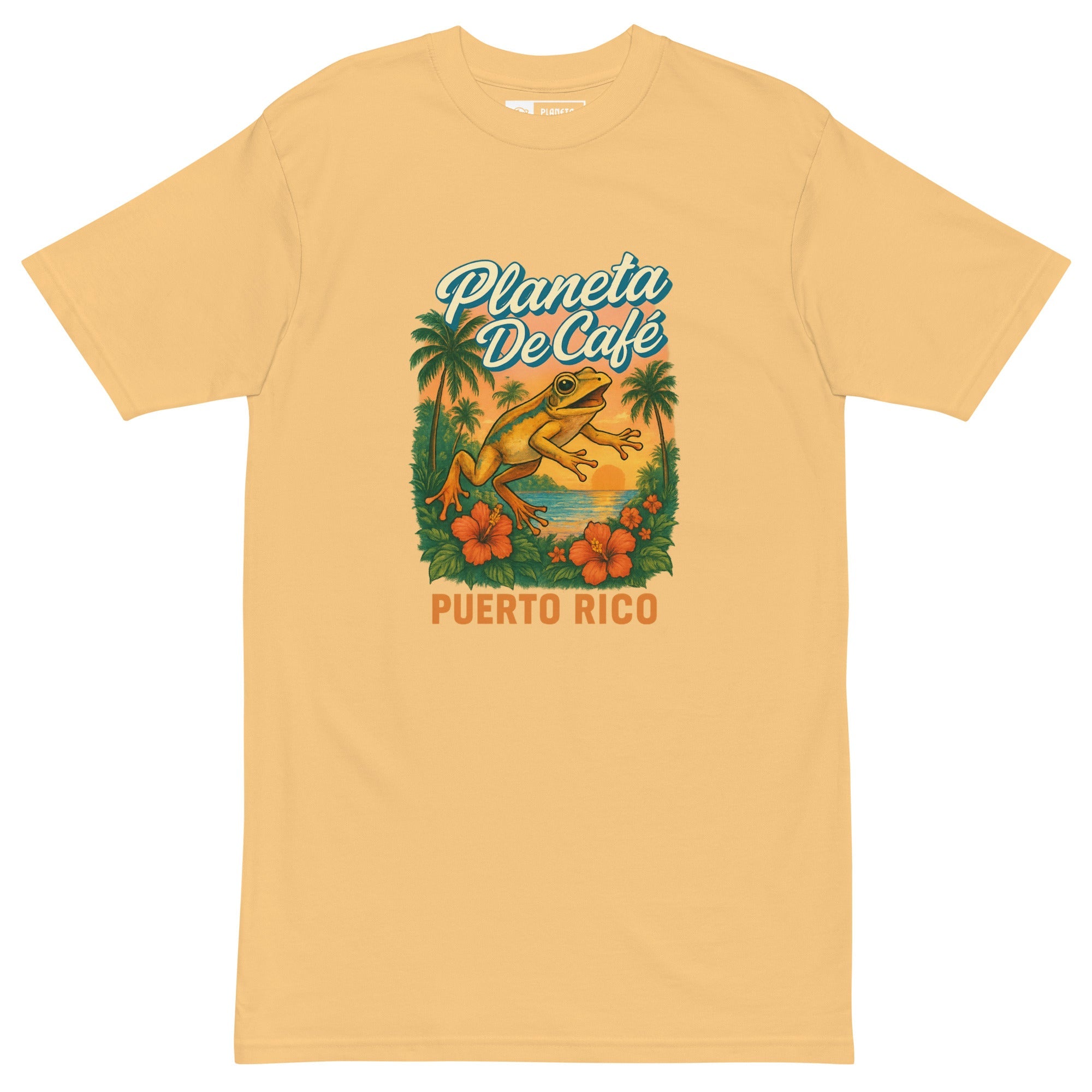 Coquí Postcard Tee