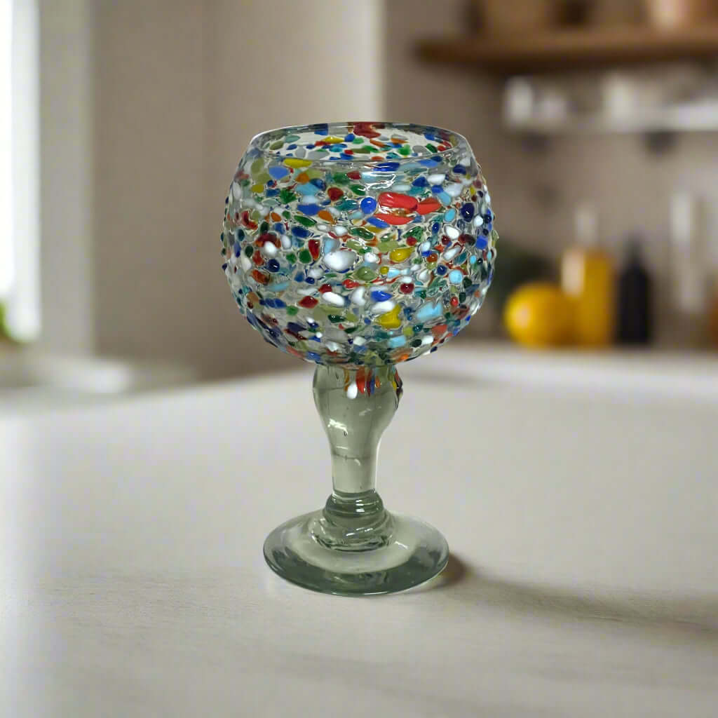 Copa Margarita Mexicana | Recipiente para Peces Confeti Guijarro