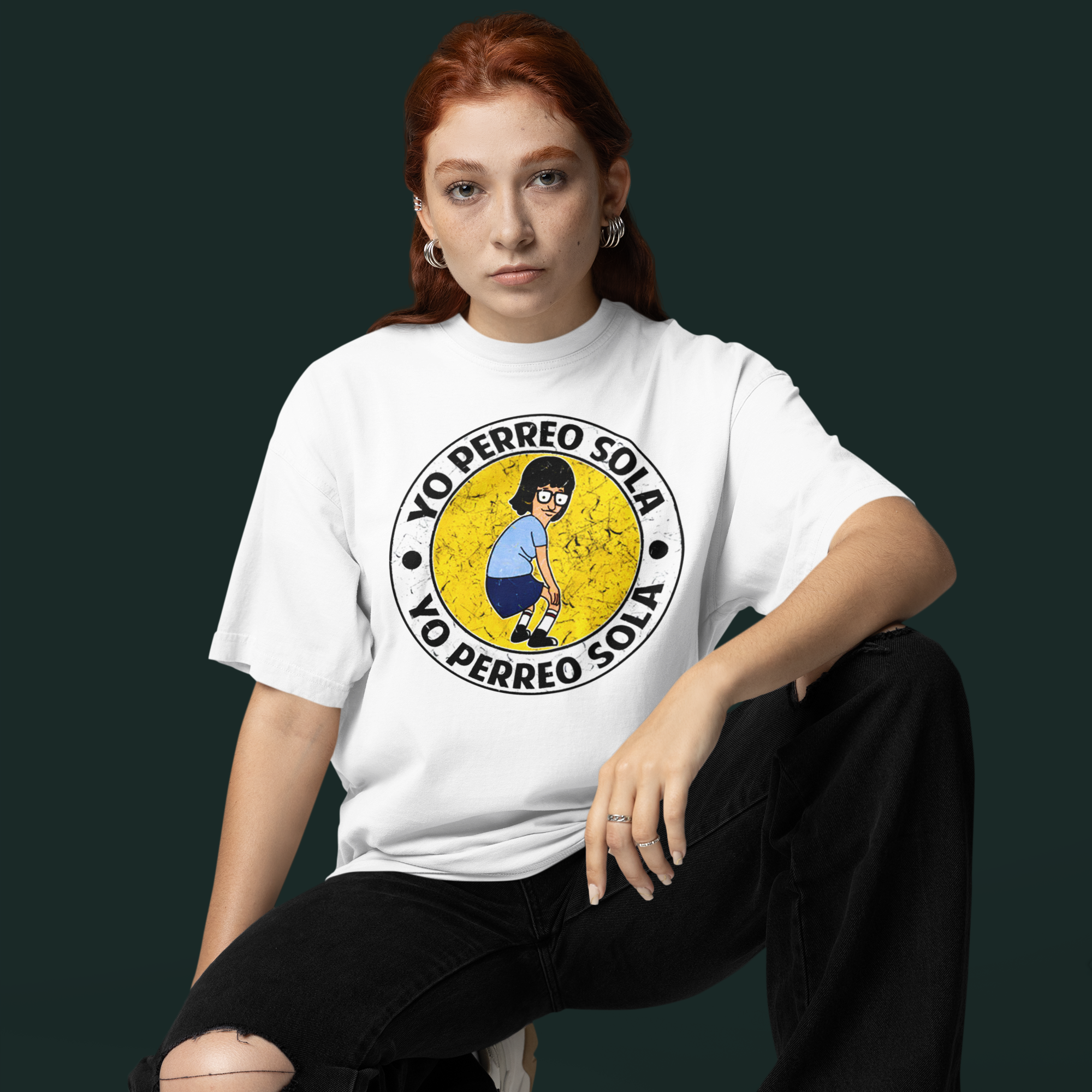 Yo Perreo Sola T-shirt | Dancing Lyric | Reggaeton Tees | 4 Colors