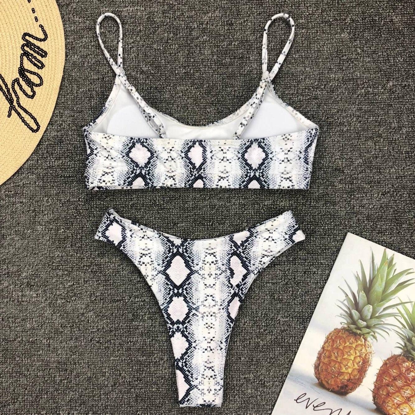 Neon Yellow Green Swimsuit Women Push Up Padded Micro Bikini Summer Beach Bathing Suit Beach Swimwear Women's Scoop Neck Cut Out Front Lace Up Back High Cut One Piece Swimsuit