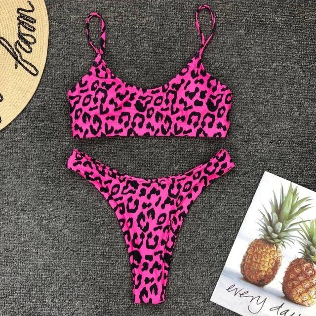 Neon Yellow Green Swimsuit Women Push Up Padded Micro Bikini Summer Beach Bathing Suit Beach Swimwear Women's Scoop Neck Cut Out Front Lace Up Back High Cut One Piece Swimsuit