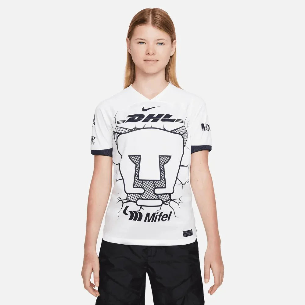 Nike 2023-24 Pumas Youth Home Jersey