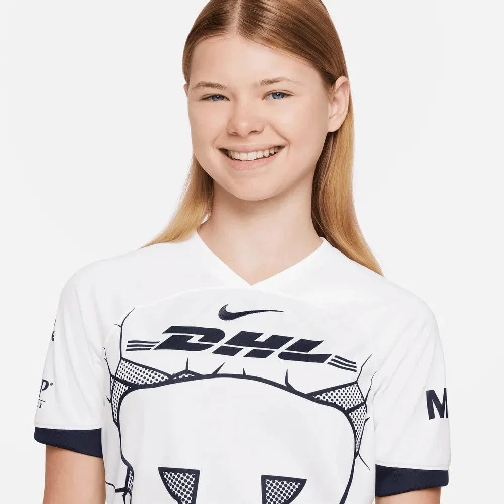 Nike 2023-24 Pumas Youth Home Jersey