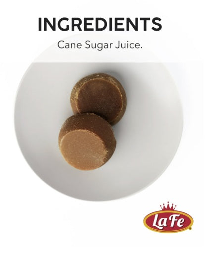 Fela Panela Colombiana Brown Cane Sugar 16oz - Pure Brown Sugar Cane for Traditional Latin Cooking (Pack of 2)