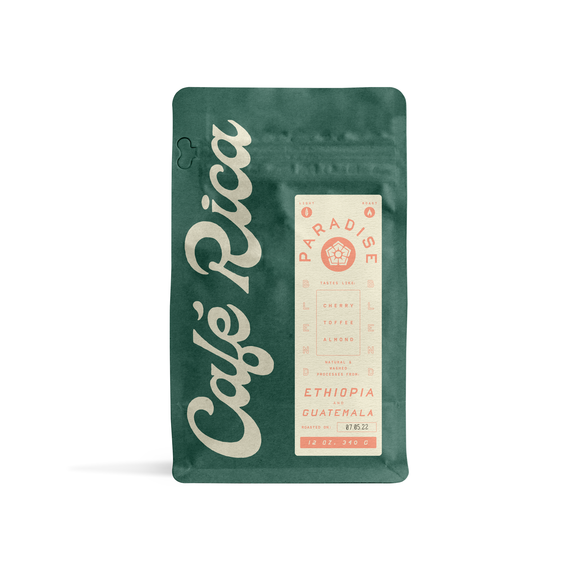 Paradise de Cafe Rica - Mezcla Etíope y Guatemalteca 340g
