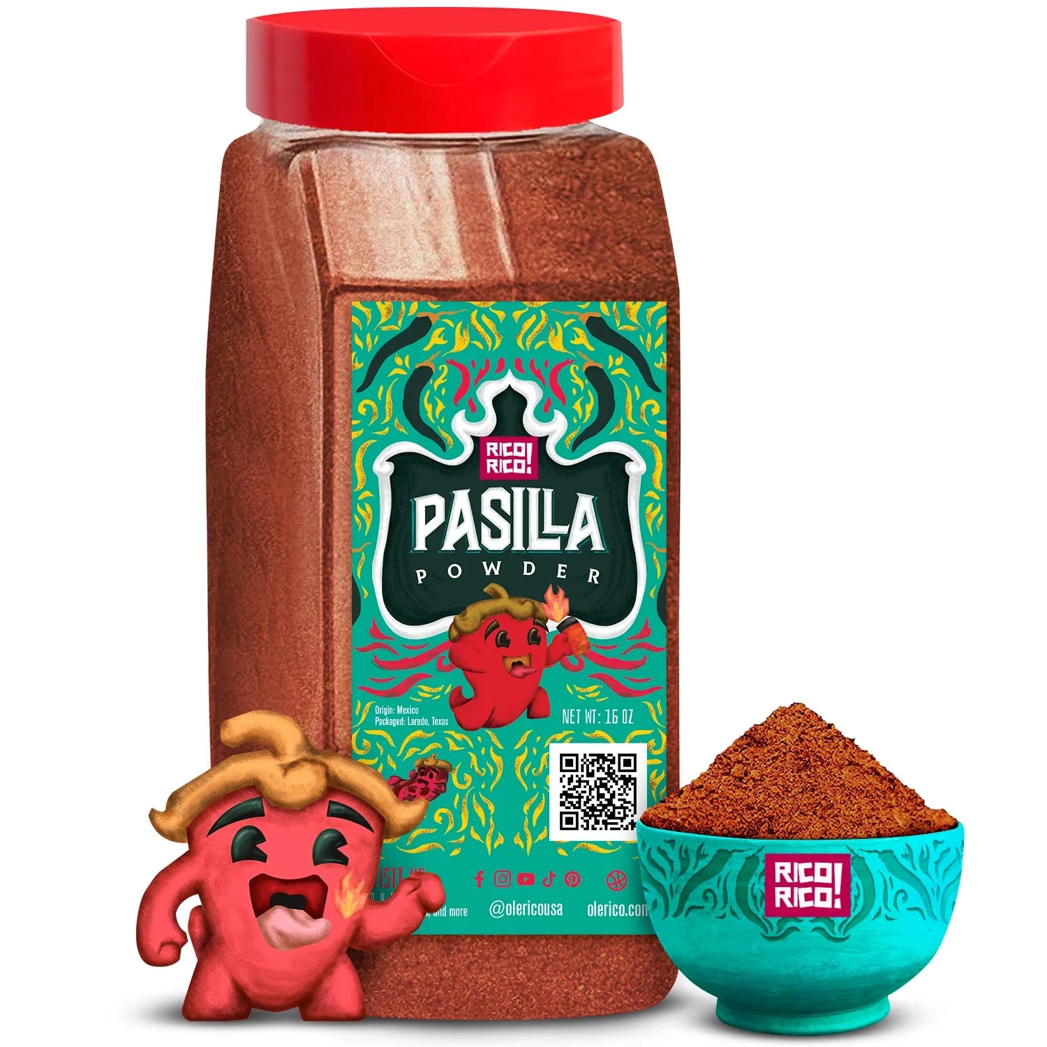 Pasilla Chile en Polvo Salero