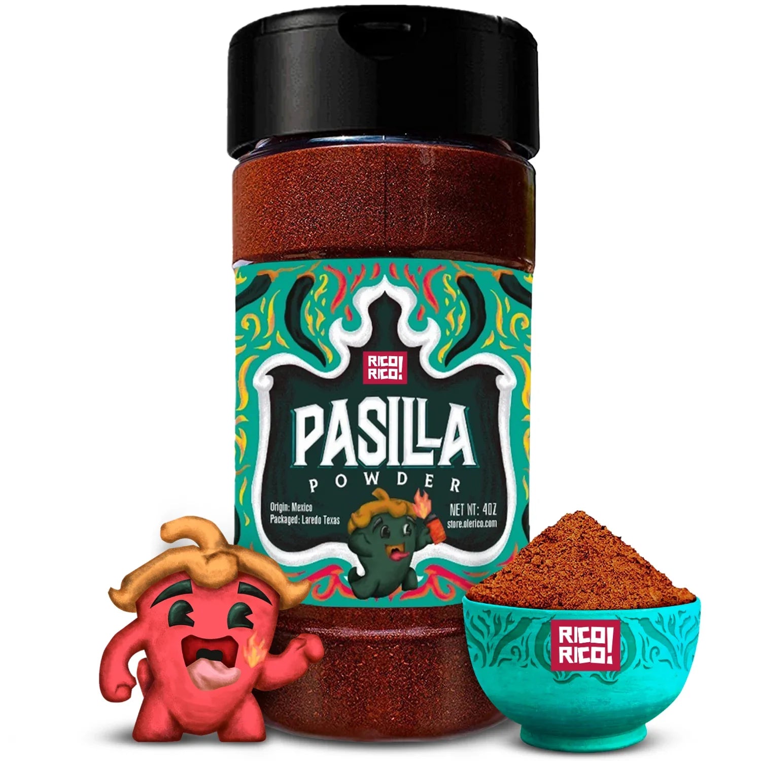 Pasilla Chile en Polvo Salero