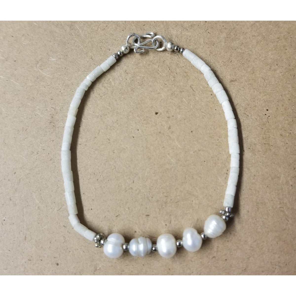 Pearl and Stone Bracelet - Thailand