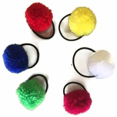Pom Pom Elastic Ring - Thailand