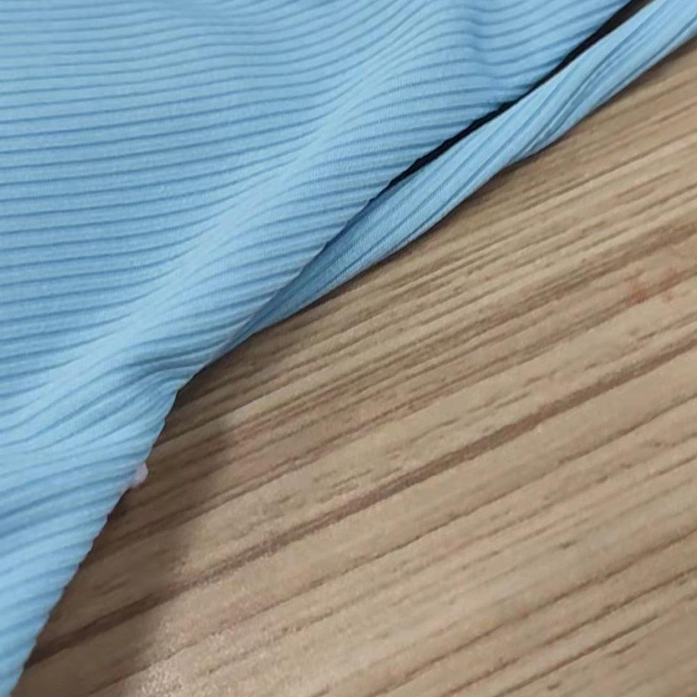 High Neck Swimwear Women Bikini Tied Top Swimsuit Female Brazilian Bikini Set Bathing Suit Swim Women's Bikini Set High Waist Scoop Collar Padded Swimsuit