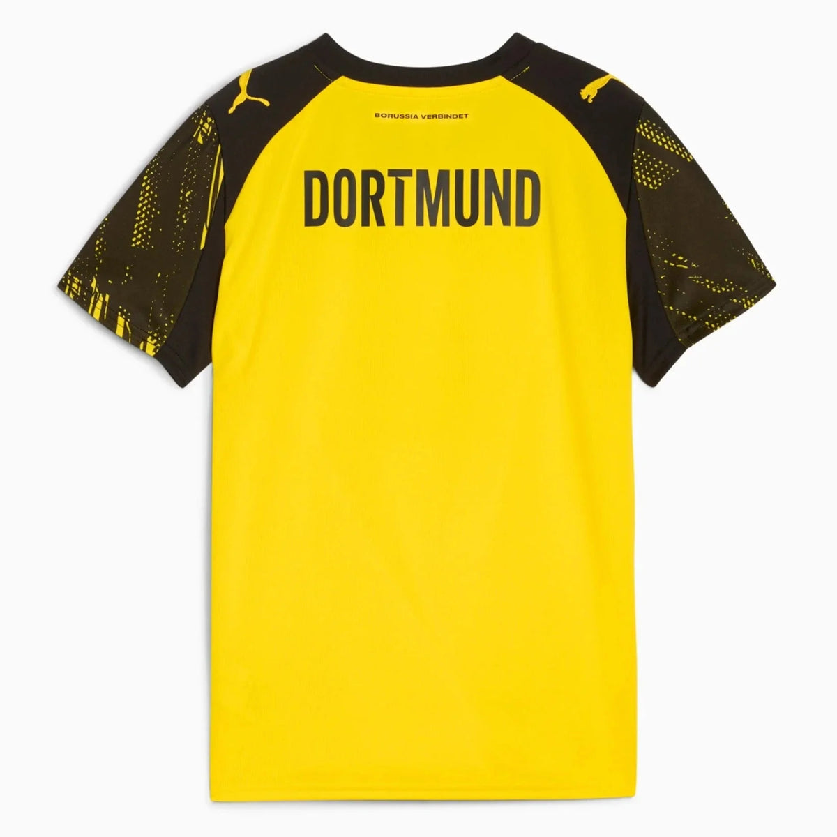 Puma 2025-26 Borussia Dortmund Youth Stadium Home Soccer Jersey