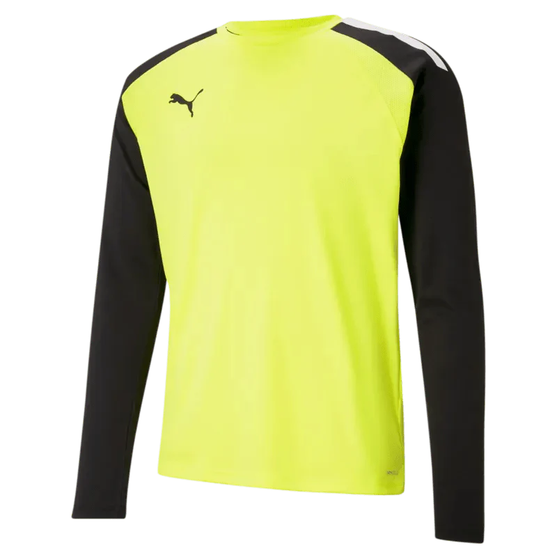 Puma Team Pacer Goalkeeper Youth Long Sleeve Jersey - Yellow-Black