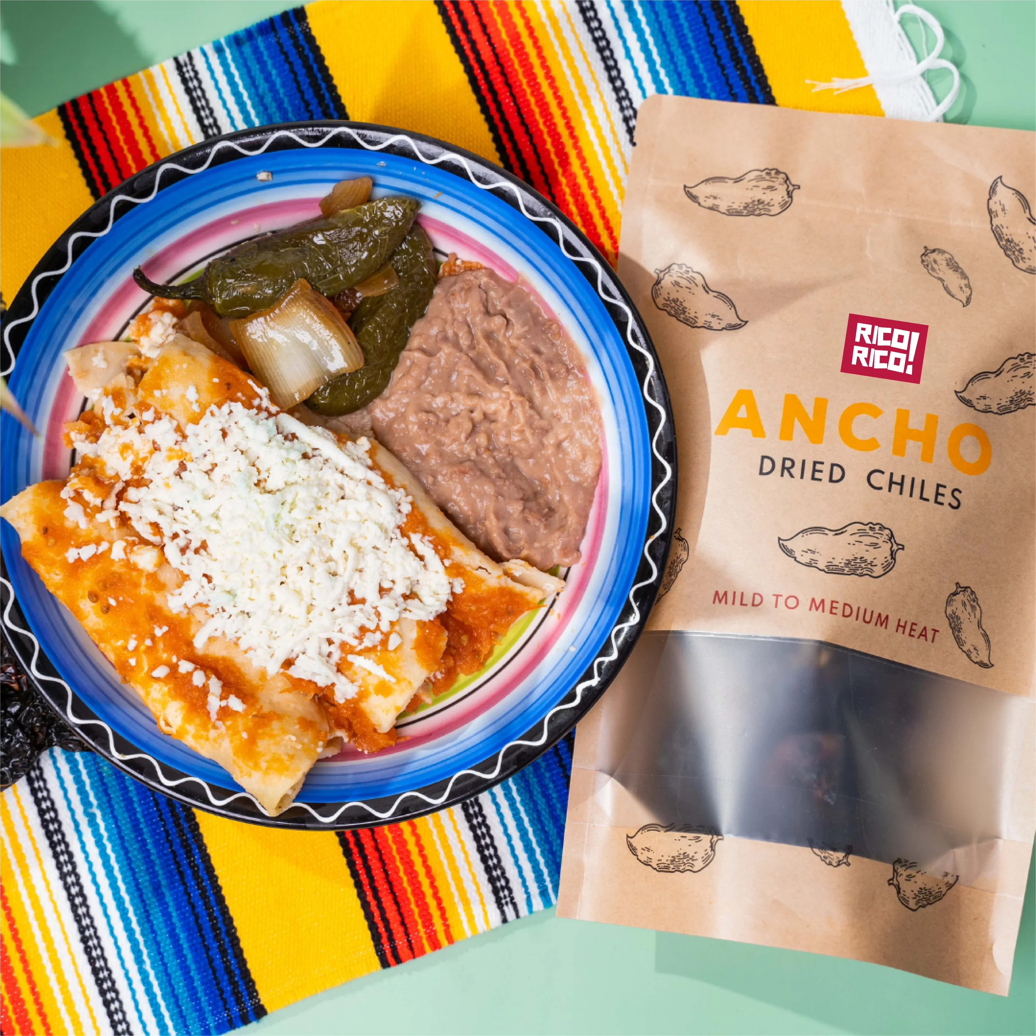 Chiles Secos Mexicanos Paquete de 3 – Ancho, Guajillo y Pasilla