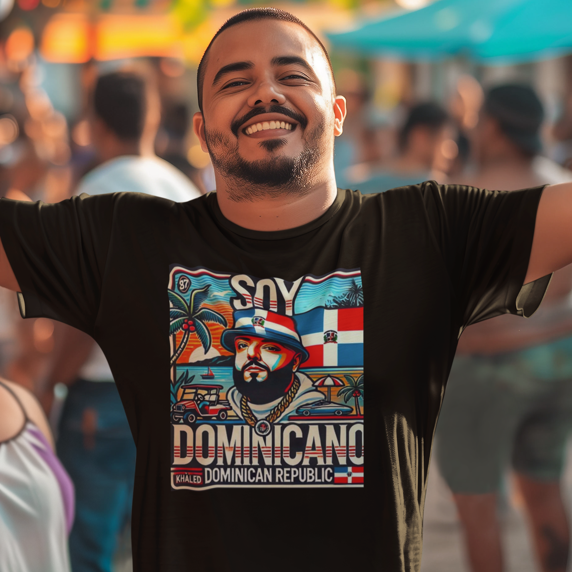 Camiseta "Soy Dominicano Inspired by DJ" | República Dominicana - Divertida, Viral, Latina | 3 Colores