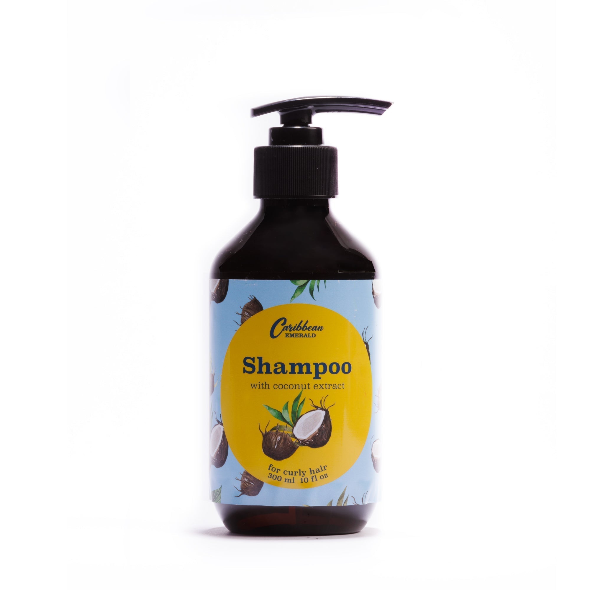 Champú de coco para cabello rizado