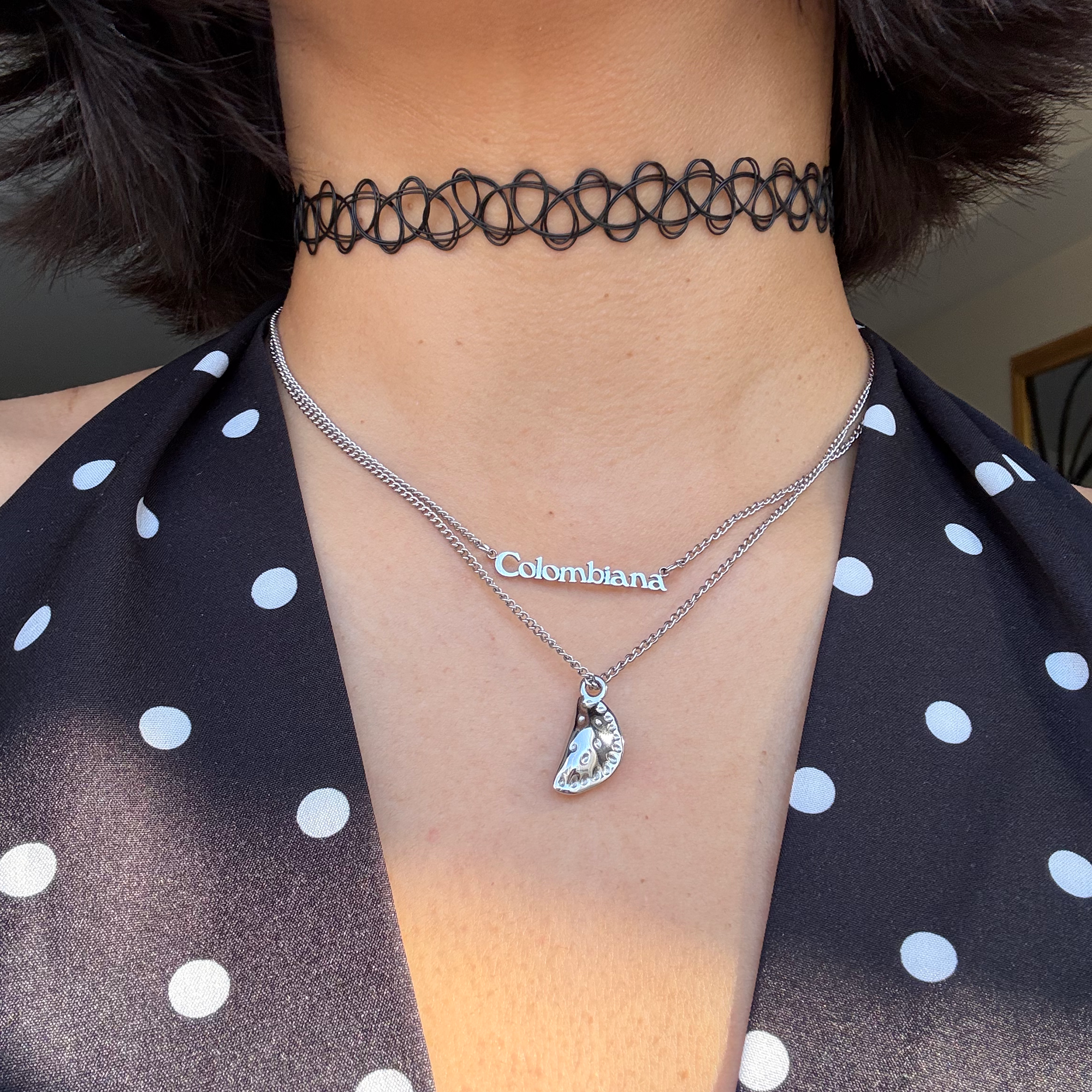 Empanada Necklace
