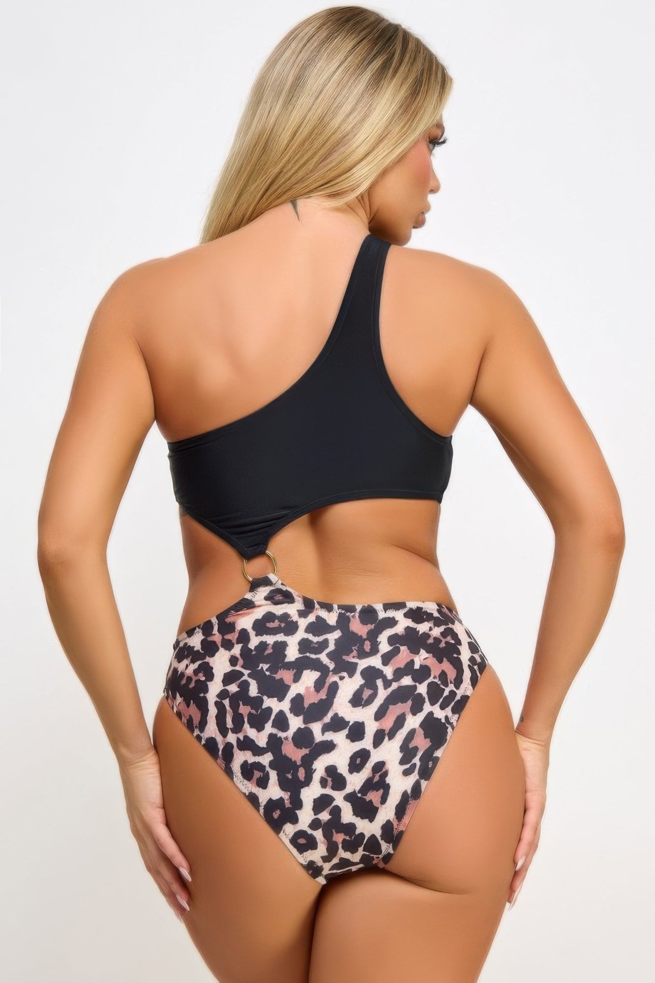 Women's Swimwear Swimsuit with Bold Cut-Out Design