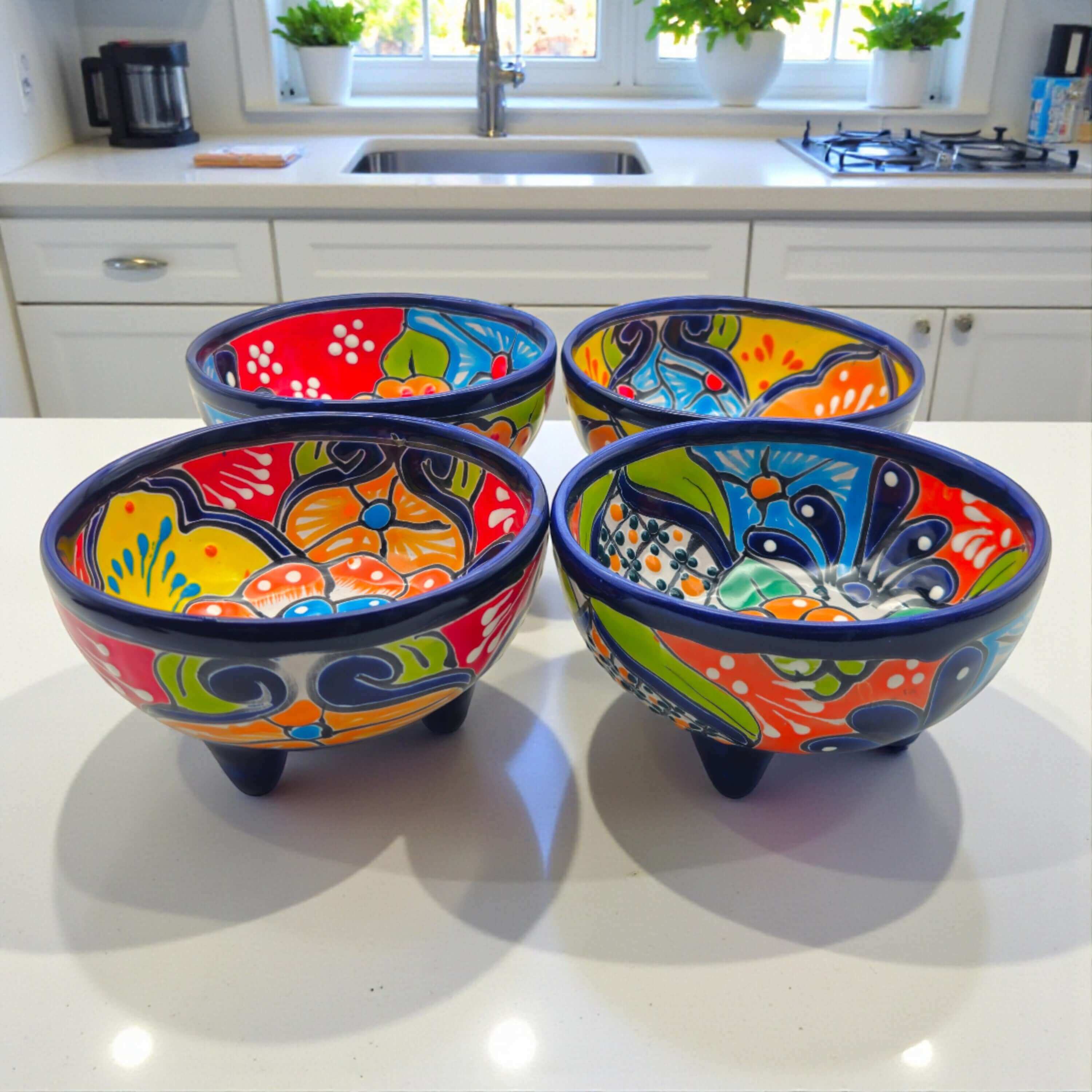 Talavera Salsa Bowl | Molcajete mexicano artesanal