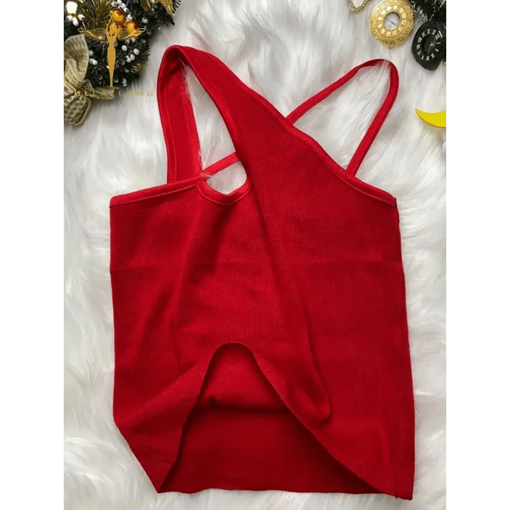 Top fashion cute women summer cross sleeveless crop top cute fashion styles classy top