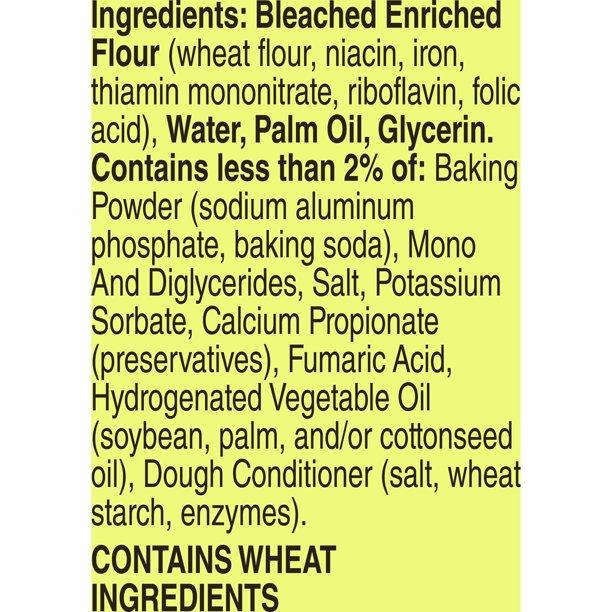 OLD EL PASO FLOUR TORTILLAS (8)