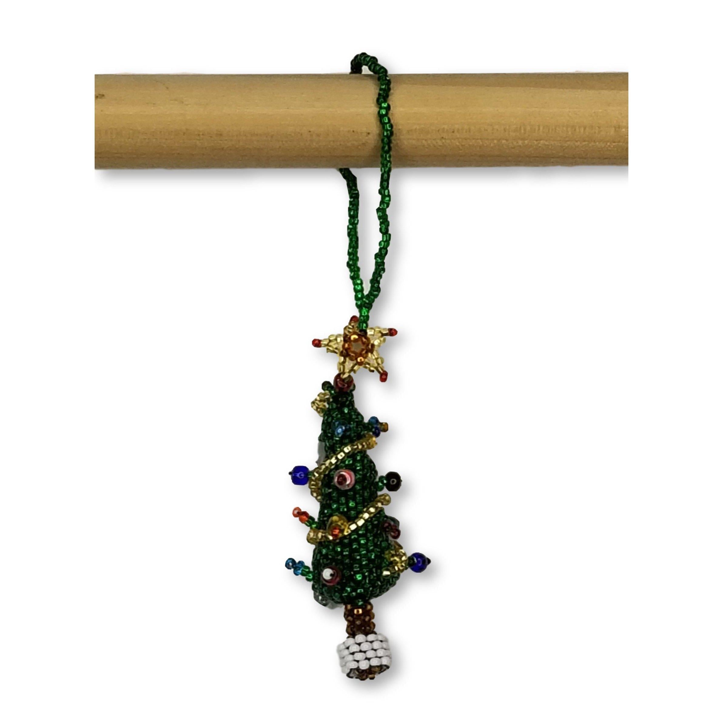 Tree Seed Bead Ornament - Guatemala