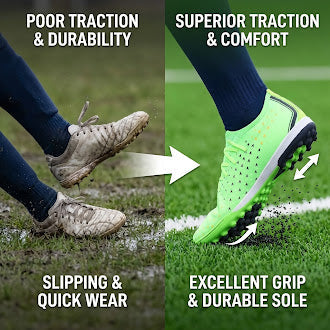 Tioga Adult Turf Soccer Cleats - Lime