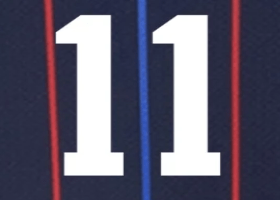 USWNT 2025 Away WILSON #11 Jersey Name Set 8"