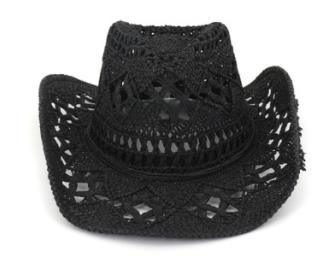 Vintage Straw Cowboy Hat Hand Made Beach Straw Hat Summer Outdoor Men's And Women's Big Brim Sun Hat Elegant Party Cap Sun Protection Unisex Hats Breathable Hat