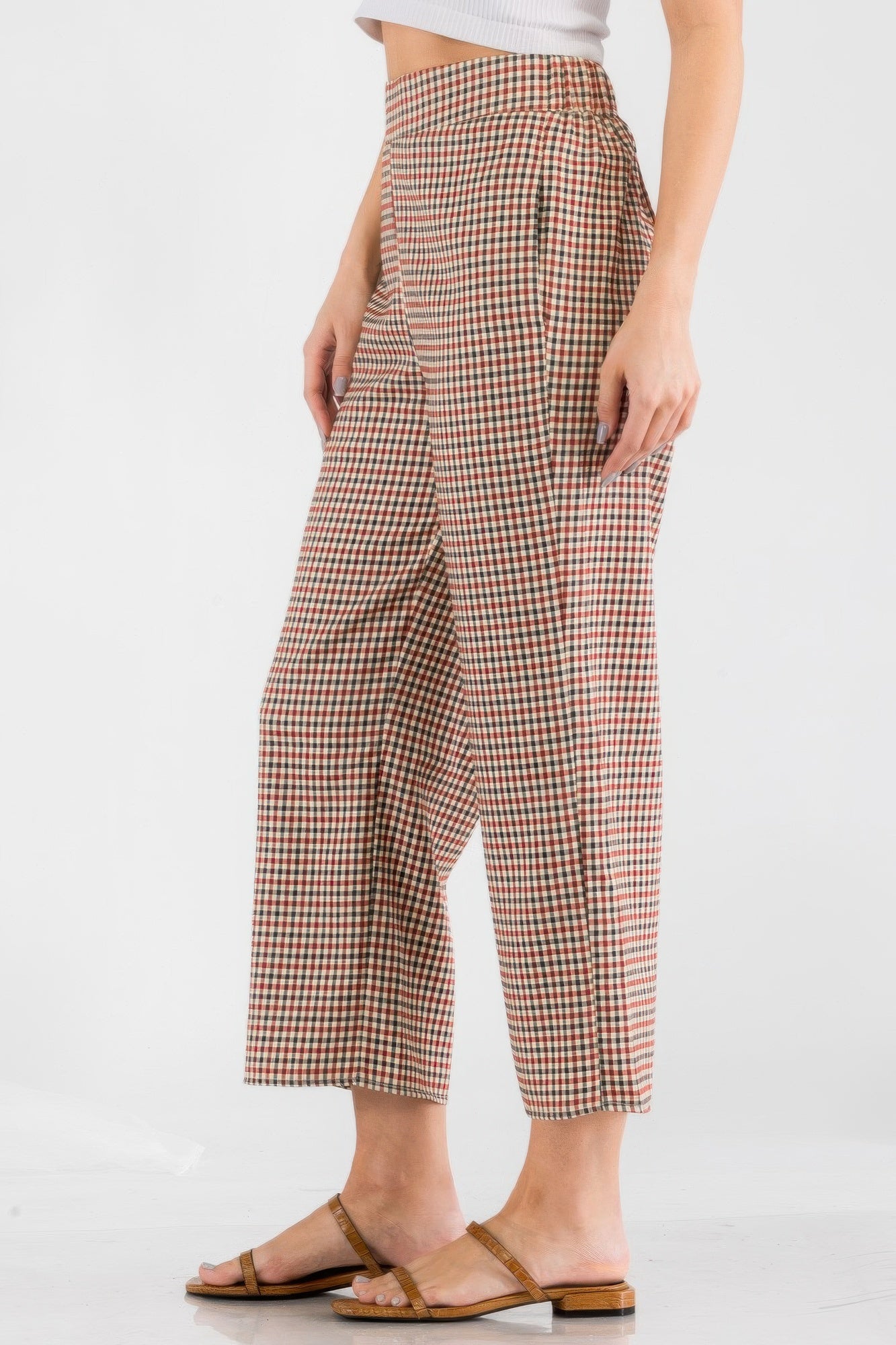 Comfortable Waist High Pants for Women Travel Style