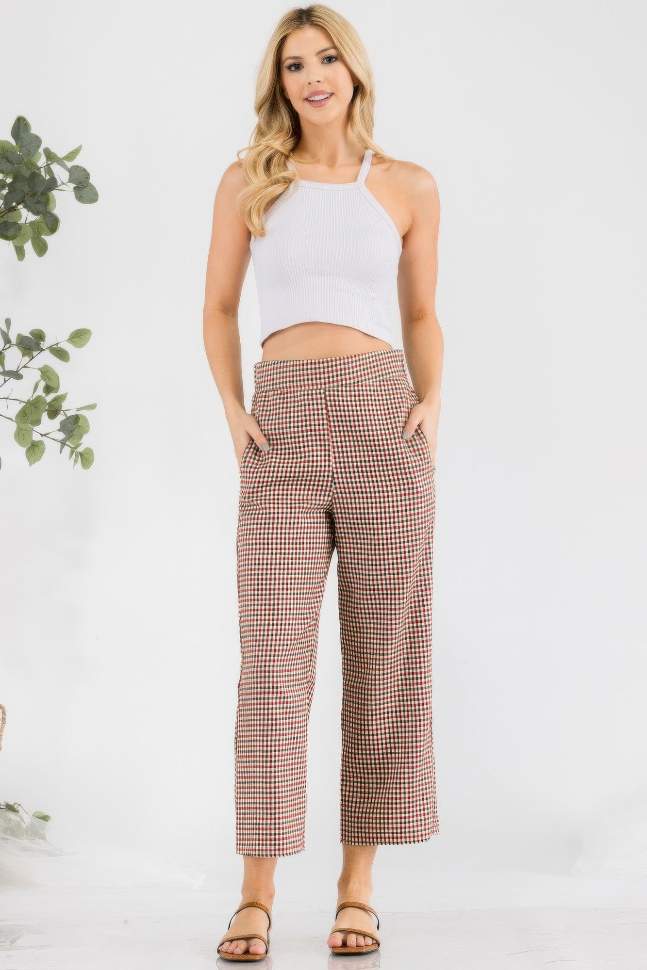 Comfortable Waist High Pants for Women Travel Style