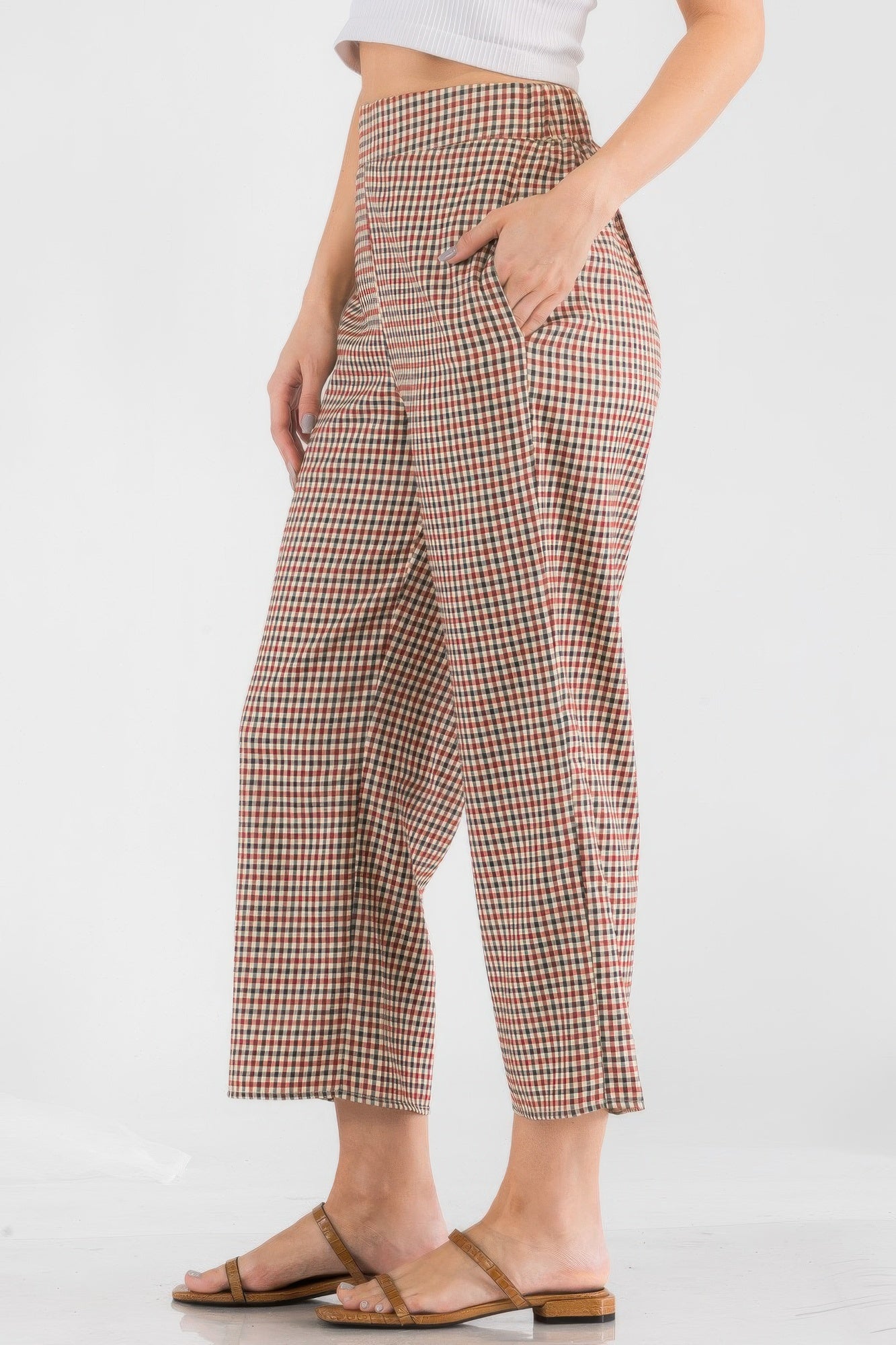 Comfortable Waist High Pants for Women Travel Style