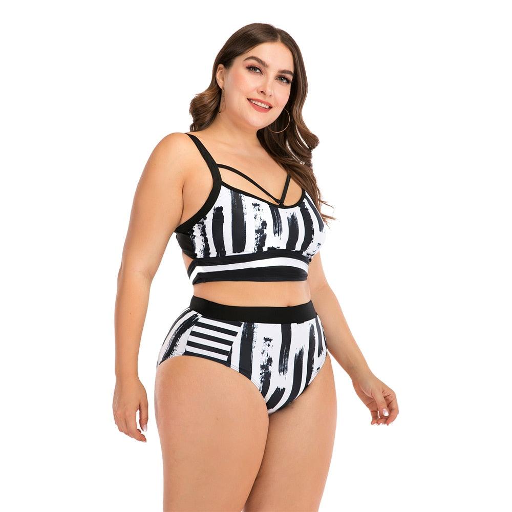 Women Push Up Bikini Sets Swimwear Women Swimsuit Plus Larges Size Bathing Swimming Suits Beachwear Women's Swimsuits Halter Push Up Bikini Two Piece Bathing Suits Women Plus Size Bikini