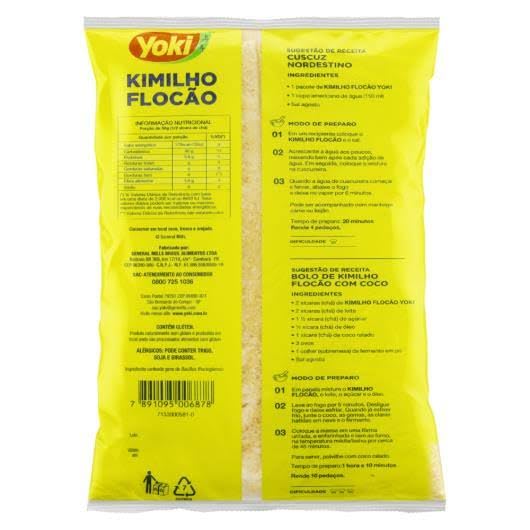 Yoki Kimilho Flocao 500g (Pack of 3)