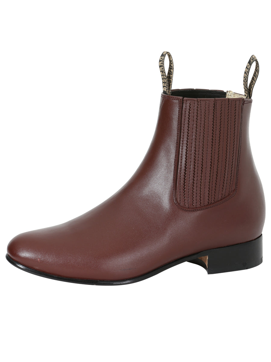 El Besserro Charro Boot – Wine Leather – Style 202