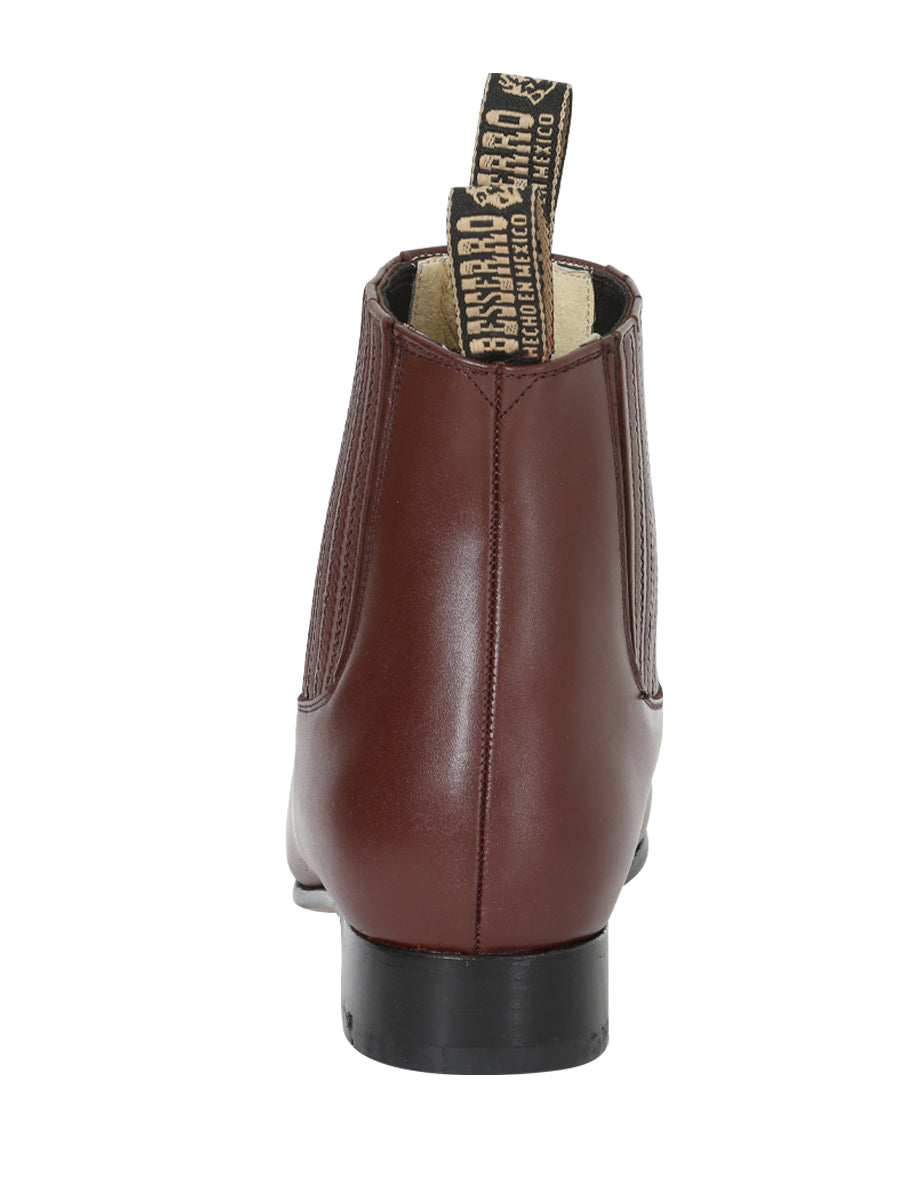 El Besserro Charro Boot – Wine Leather – Style 202