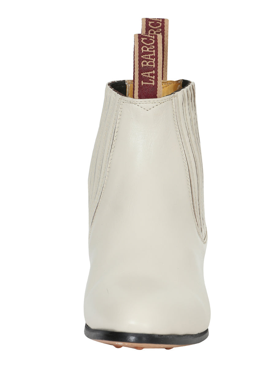 La Barca Traditional Charro Boot – Bone Leather – Style 208
