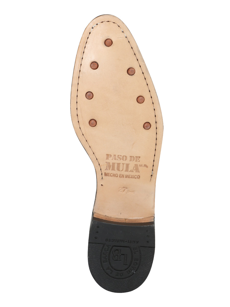 La Barca Traditional Charro Boot – Bone Leather – Style 208
