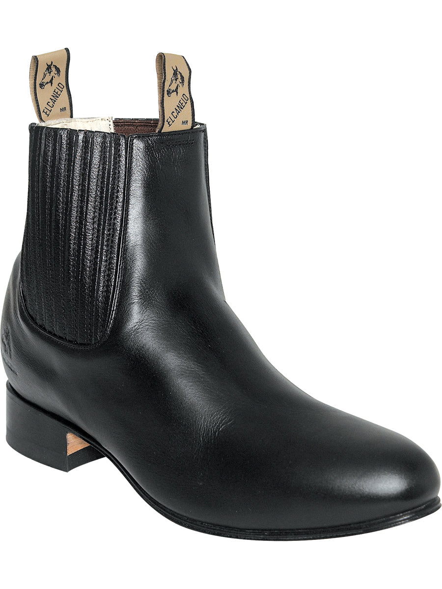 El Canelo Charro Ankle Boot – Atlas Black – Style 232